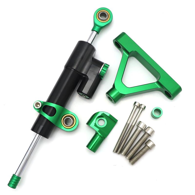 Motorcycle Steering Damper Stabilizer & Bracket For KAWASAKI ZX6R ZX-6R 2007 2008 07 08