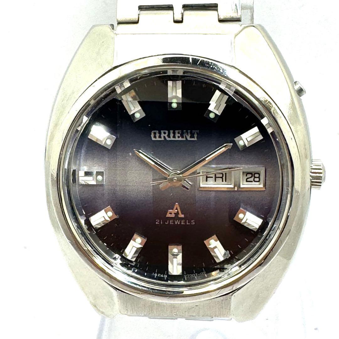 ORIENT Orient Chrono Ace 21 stones  Dedate automatic winding  Overhauled