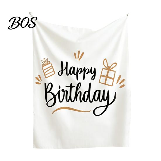 Matching Hanging Flags Baby Birthday Backdrop, Greenery Forest Banner for Boy Girl, Integrated Cloth 100 Day Celebration Party Decorations,