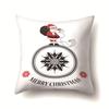 European and American Christmas Santa Claus Christmas Tree Creative Polyester Pillow Case Fashion Home Pillow Case