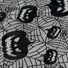 Halloween Table Decor Runner, 70 X 15 Inch Black Lace Spider Web Runner Spooky Gothic Pumpkin Dinner Decoration for Kitchen Decor, Party Supplies Dark