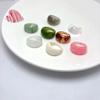 Glossy Transparent Resin Rings Set For Women Mix Color Simple Personality Jewelry Party Gifts