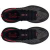 Under Armour Infinite Pro Comfortable Versatile Low-Top Running Shoes Men sneaker Black Red 3027190-006