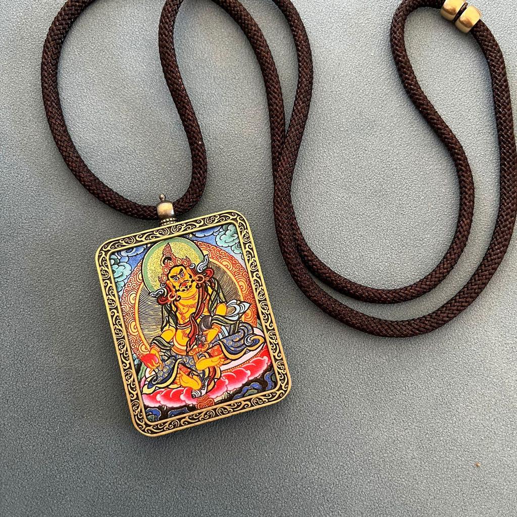 Twelve Zodiac Guardians Thangka Sweater Pendant - Buddhist Souvenirs