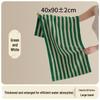 Soft Quick-Dry Oversized Striped Combed Cotton Bath Towel