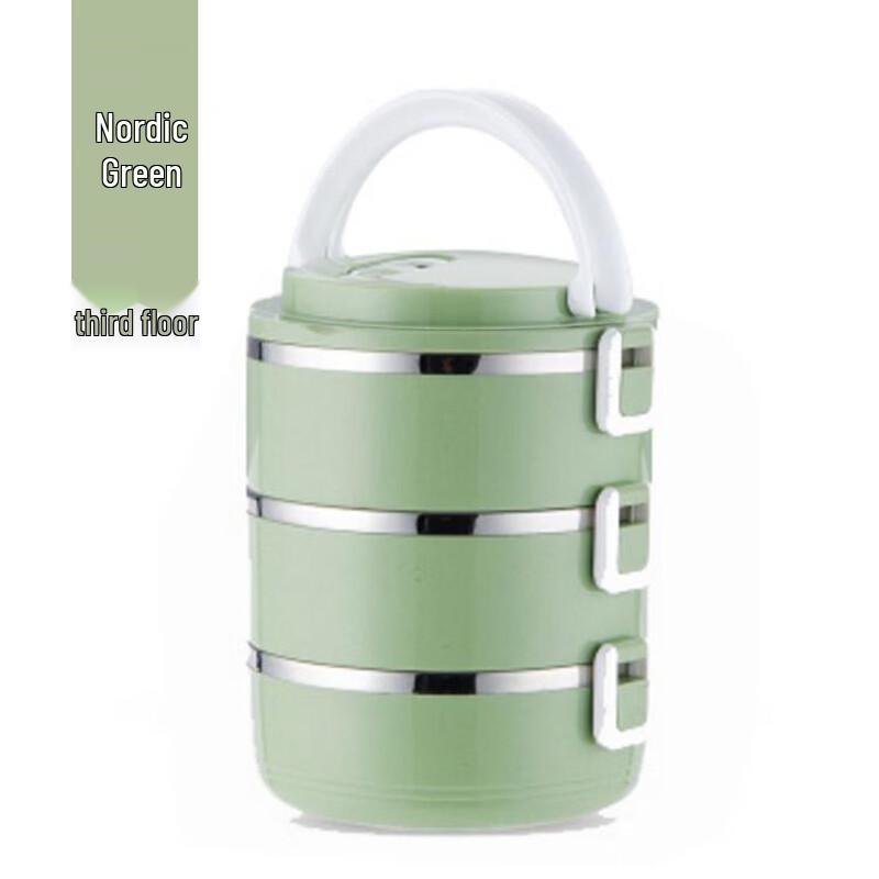 ZISIZ Double-Layer Insulated Lunch Box