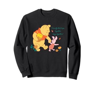 Disney Winnie the Pooh and Piglet Family Travel Vacation 2026 Sweatshirt