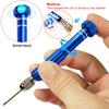 Precision Screwdriver Set with 5 BitsAluminum Handle,Summer Phone Laptop Repair Tool for DIY,Electronics Maintenance Home Fixing