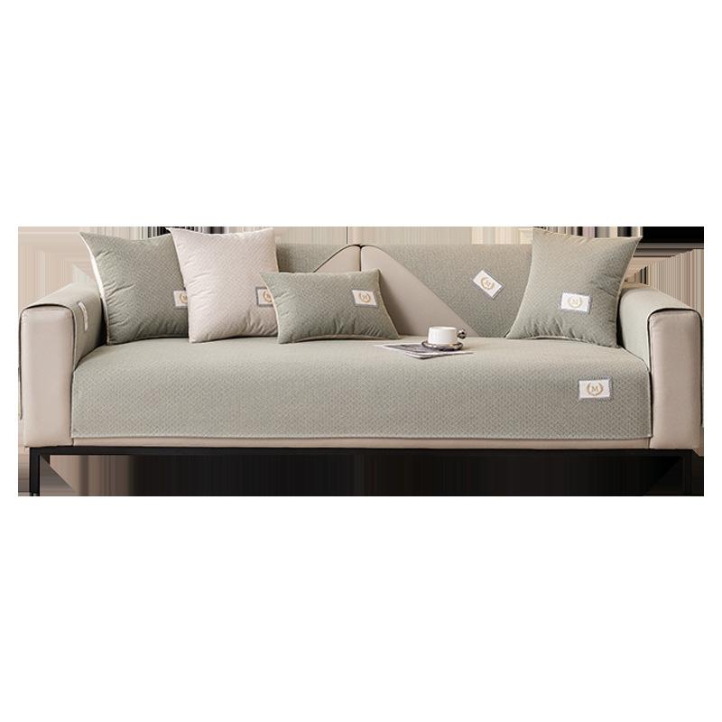High-Grade Sofa Cushion Four Seasons Universal Non-Slip Seat Cushions High-Grade Modern Autumn and Winter Leather Sofa Cover