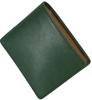 Green Tochigi Leather Wallet for Men and Women, Genuine Cowhide Leather, Bifold Wallet with Coin Purse, Short Wallet, Mini Wallet, Compact, Card