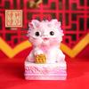 Cute Cartoon Pixiu Jade Seal Figurine, Pixiu Desktop Decoration Planner