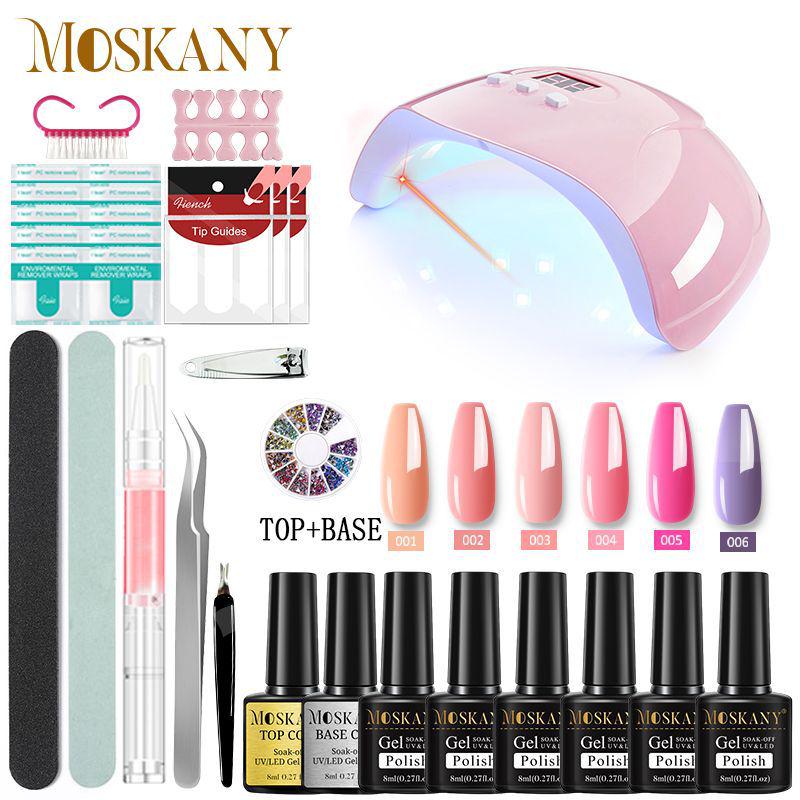 

Popular Cross-Border Manicure Tool Set: UV Light & Gel Nail Polish Kit