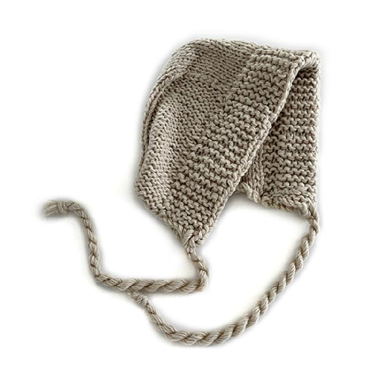 Lady Ear Muff Cap Knit Beanie Hat Street Snap Skull Cap Warm Skiing Cycling Hat