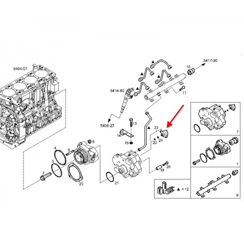 Fuel Pressure Regulator Control Valve Metering Solenoid 0928400739 Fits for Iveco Daily Massif 3.0