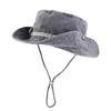 Spring and Summer New Splicing Big Eaves Washed Old Fishing Mountaineering Hat Men's Outdoor Travel Sun Protection Sun Hat Women