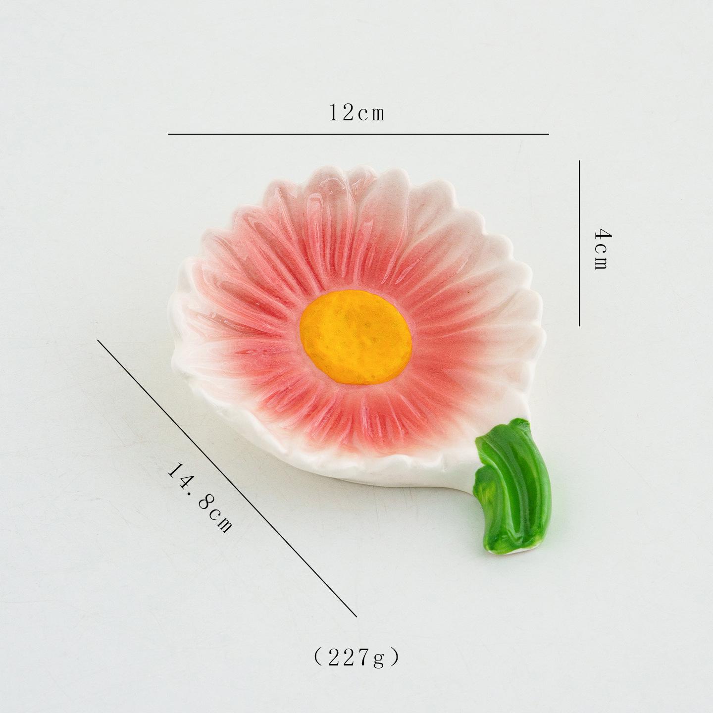 Hand-Painted Ceramic Soap Dish - Fun, Cute, Multi-functional, Glazed Ornament