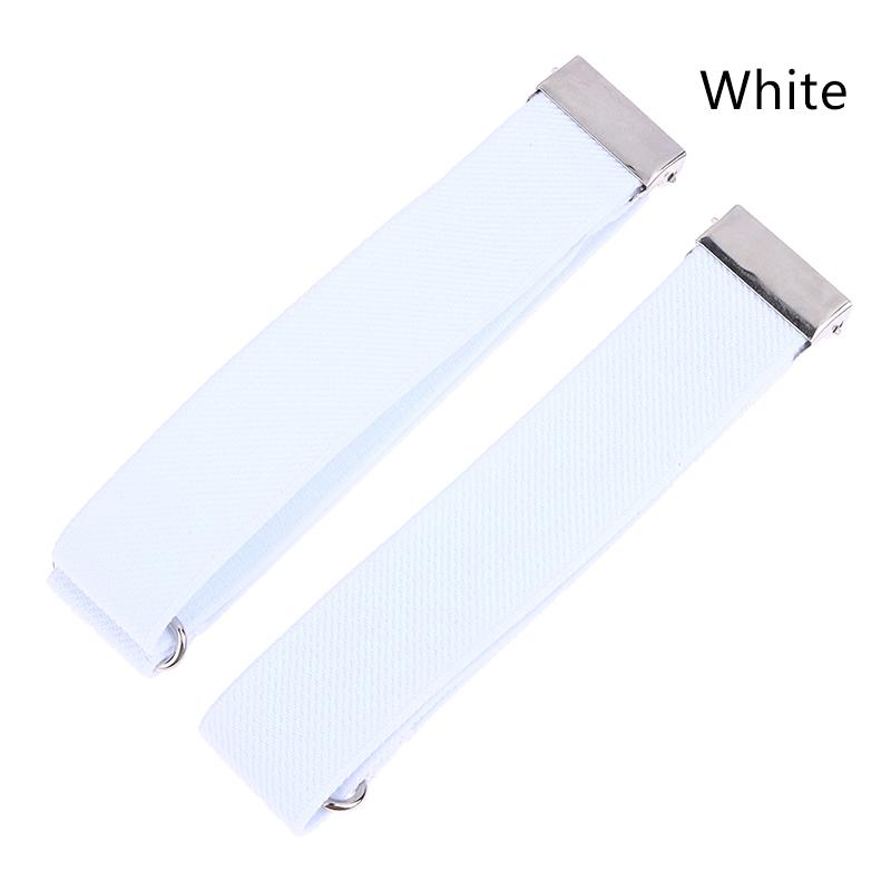 1 Pair Anti-Slip Cuff Holder Armband Men Women Business Elastic Adjustable Shirt Sleeve Garter Strap Arm Band Sleeve Bracelet
