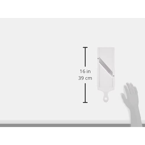 Shimomura Kougyou Super Food Slicer, Made In Japan, with Adjustable Thickness, 0.5mm - 3.0mm, SFS-101, Made In Tsubame-Sanjo, Niigata