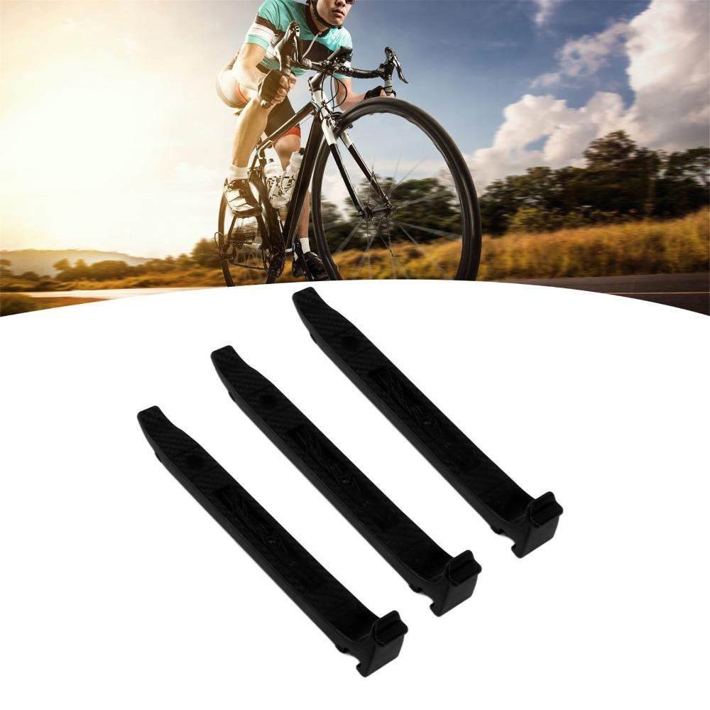 3PCS 16mm Widening Bike Tire Lever Polycarbonate Glass Fiber Mountain Bike Tire Lever Road Bike чёрный