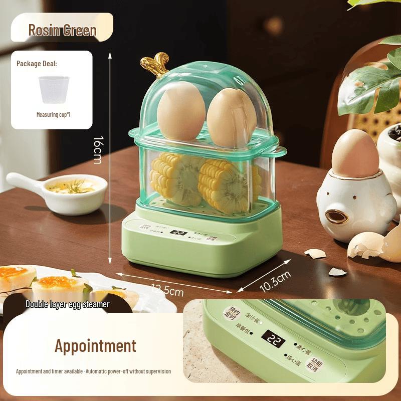 OLOEY Mini Multifunction Egg Cooker
