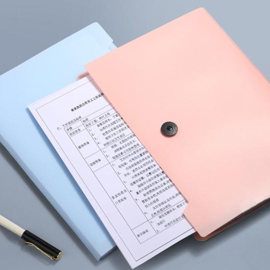 Dosar pentru organe Design cu cataramă Clasificat Inserție transparentă Capacitate mare Depozitare documente A4 8 grile Dosar pentru fișiere Materiale de papetărie