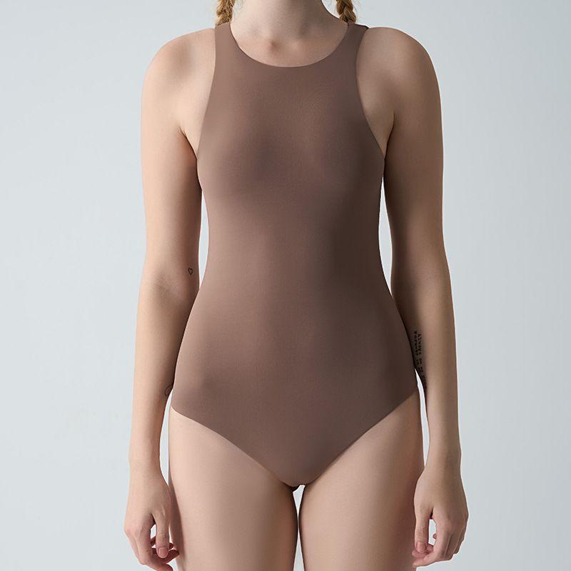 

Shapewear Gold Kardashian Same Style Comfortable Breathable Silm Shaping Triangle Jumpsuit Women s Thin Pilates Khaki L