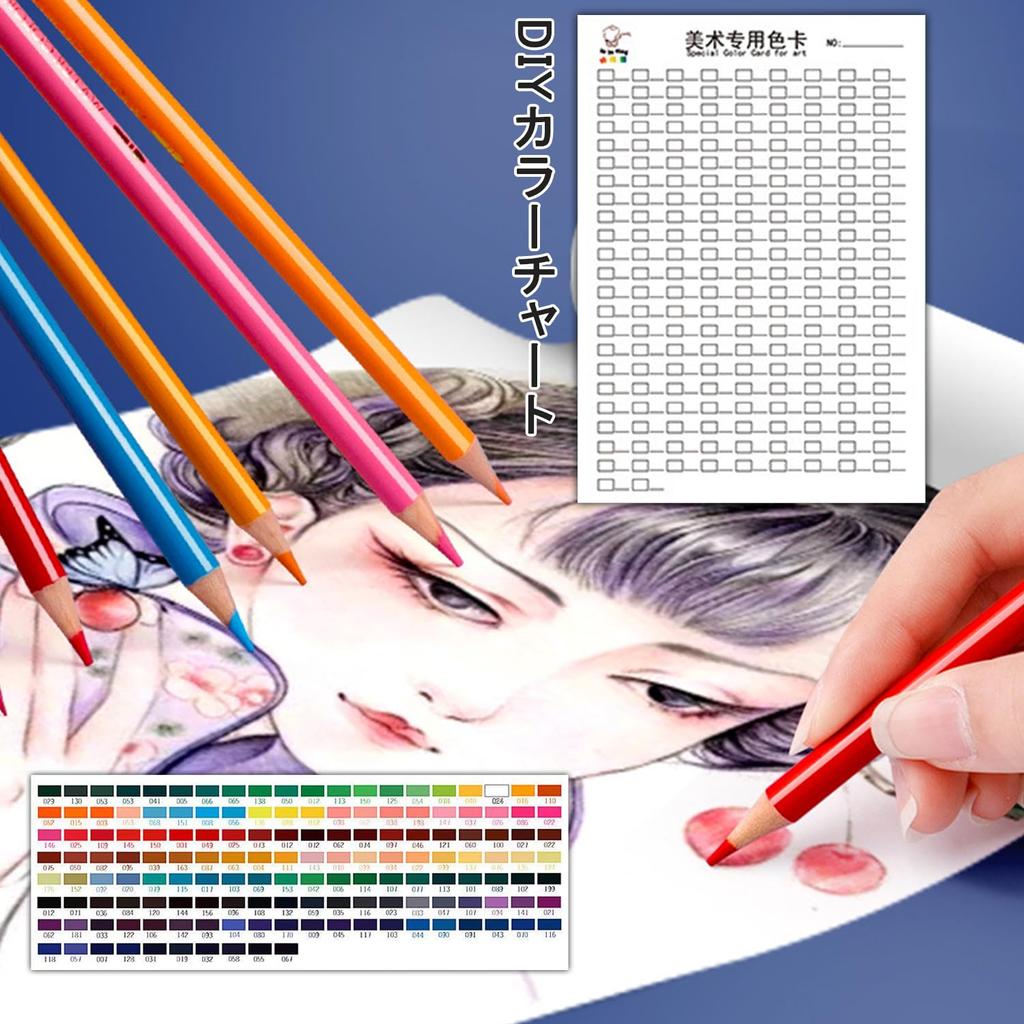 Roleness Färgkritor Oljebaserade, 150 Färger, Professionell Färgkrita Set för Barn och Vuxna, Mjuk Kärna, Gåva, Blyertspenna Vässare Ingår