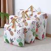 Cotton Quilt Storage Bag With Handles For Dorm Room Organization