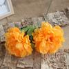 1Pc Fake Flower DIY Artificial Peony Bouquet Decor Home Table Decor Wedding Wall Materials Floral Silk Flowers Bridal Bouquet