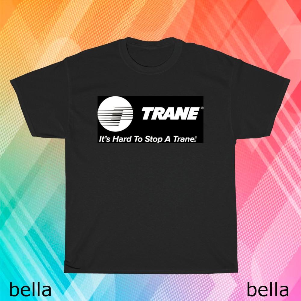 New Trane It s Hard To Stop A Trane Logo T-Shirt Funny Size S to 5XL 4XL