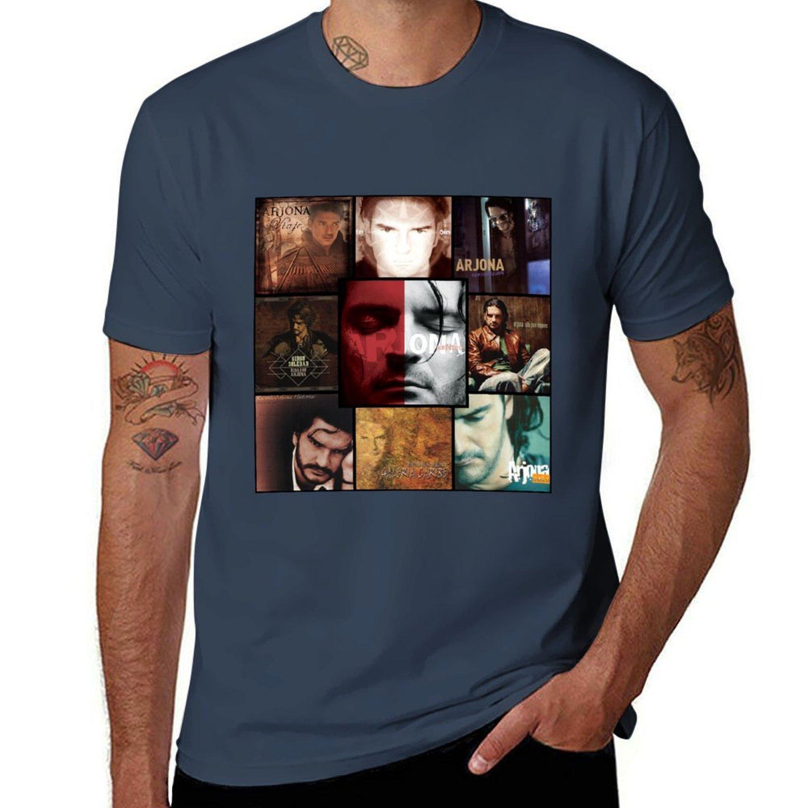 Arjona Greatest Albums TShirt Athletic Quick Dry TShirt for Unisex S