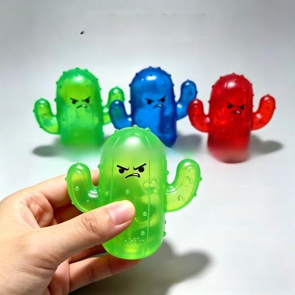 Angry Cactus Squeeze Squishy Toys Mini Decompression Toy New Stress Relief Toy For Kids