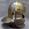 Royal Handicraft starověká ocel a mosaz Reprodukce Roman Gallic Centurion Helmet