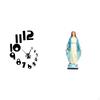 Creative 3D Wall Clock And Lady of Figurine Decorative Art for Home Office Kitchen Bedroom Study