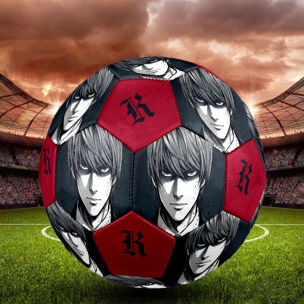 1pc Death Note Soccer Ball Size 5 Indoor Soccer Ball Fashion Colorful Backyard Game - Great For Sports Fans Gift HE13