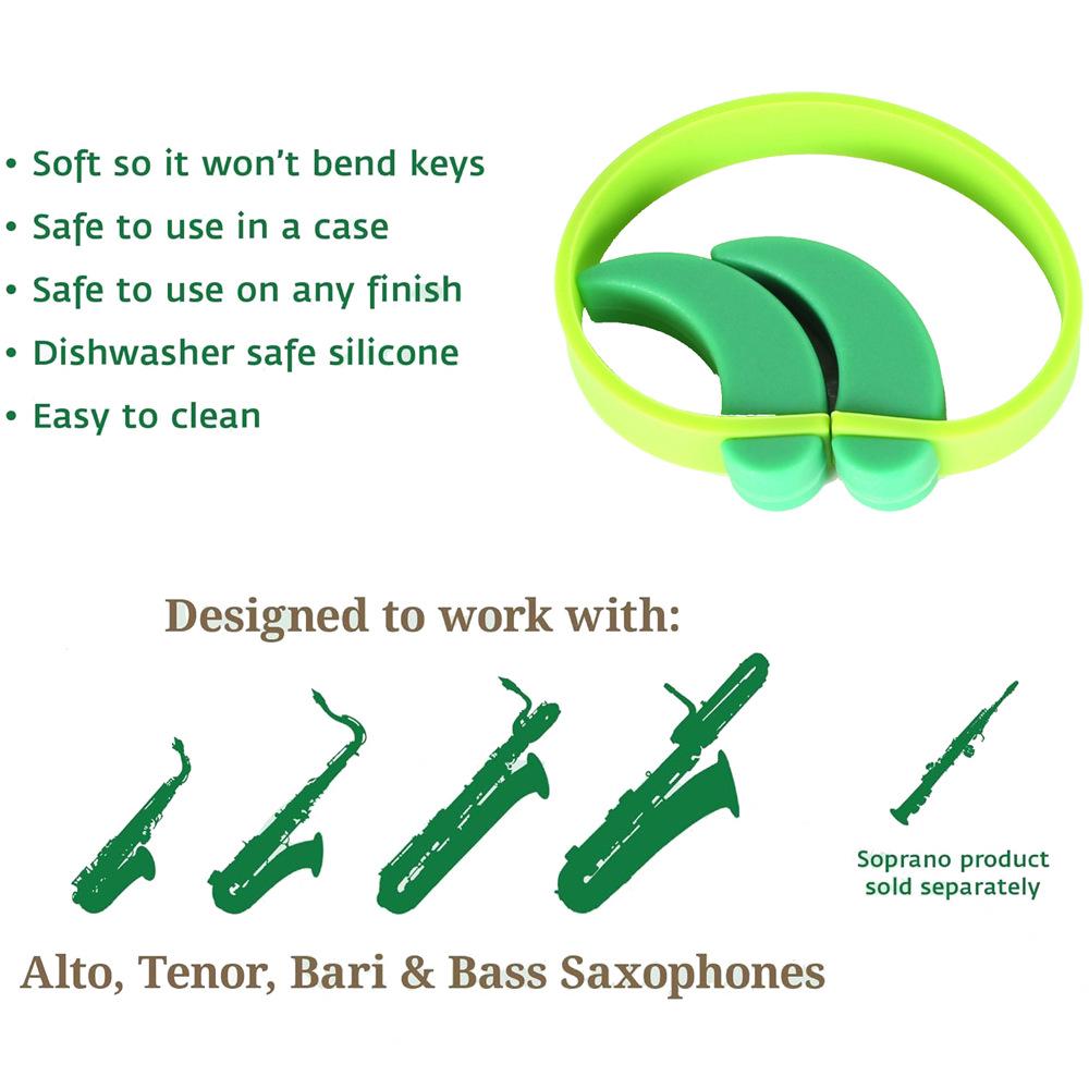 Silikon Saxophonklappen-Schutz: Antihaft-Werkzeug für Altsaxophonklappen