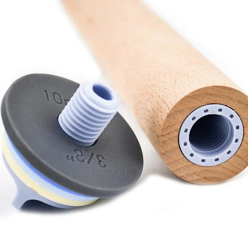 Adjustable Christmas Rolling Pin Kitchen Baking Tool Wooden Rolling Pin With Scaled Flour Pastry Cookies Dough Roller