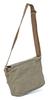 Gootium LM30624AMG Cotton Canvas Shoulder Bag Messenger Bag Unisex Olive Brown
