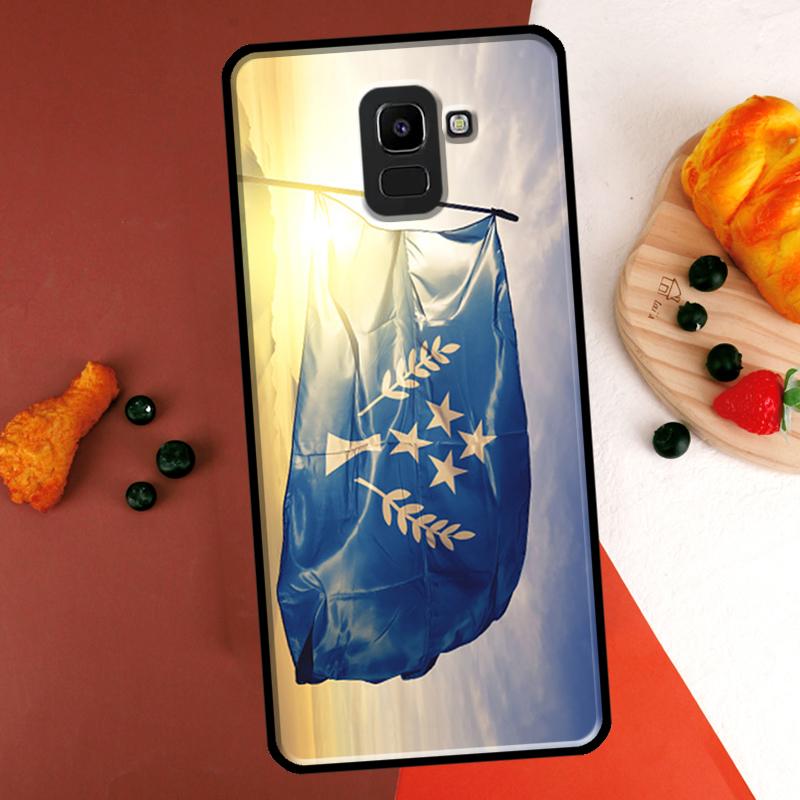 Kosrae Flag Case For Samsung Galaxy M52 M14 M54 M32 M13 M33 M53 M56 M36 M16 M31 M11 M12 M35 M55 M15 M06