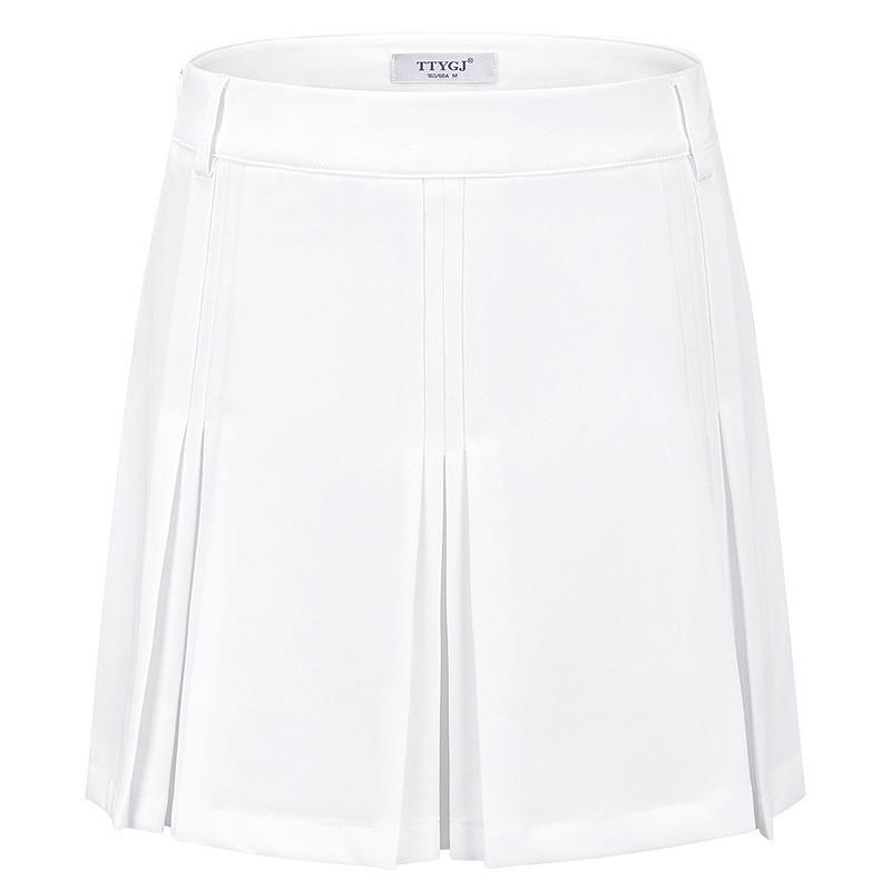 Womens Anti-chafe Tennis Golf Skirt Casual Active Cycling Skort Shorts