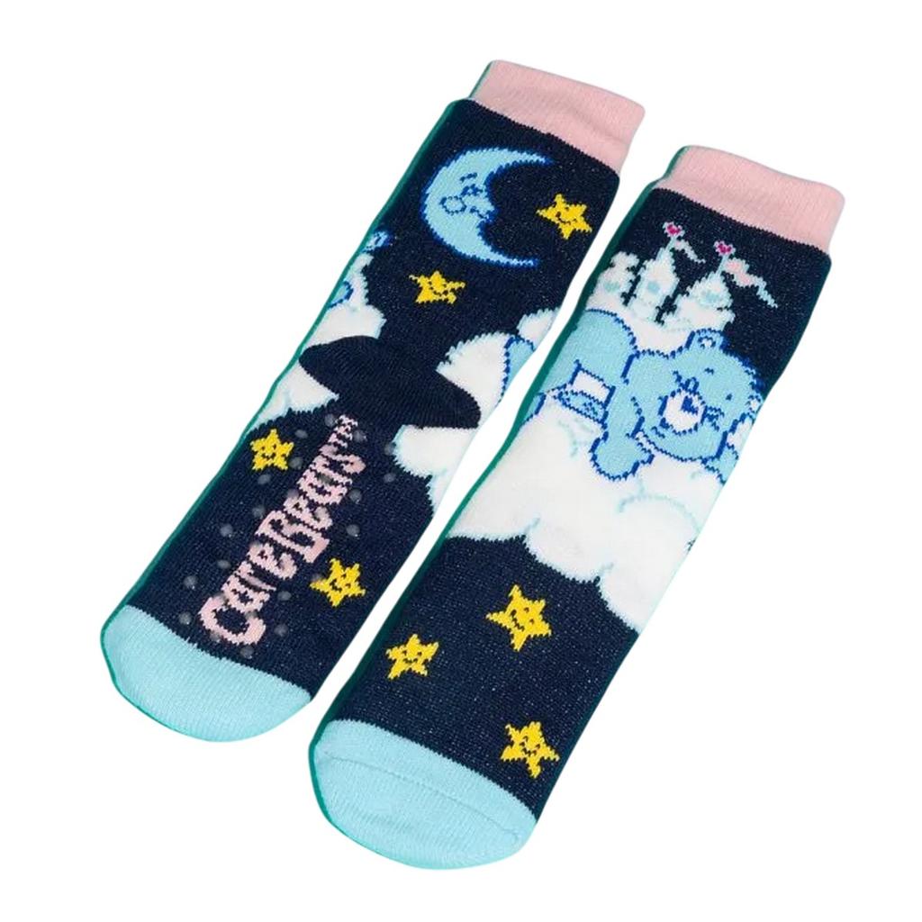 Care Bears Unisex Adult Starry Night Borg Lined Slipper Socks