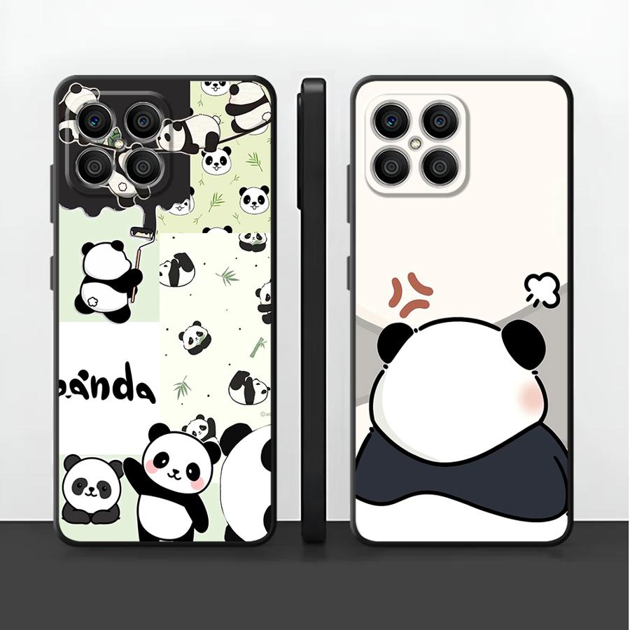 Cartoon Cute Panda Case for Honor 70 Magic5Lite X8 200 400 Lite X5b 90 8X X6 X9a X7 Funda Phone Cover
