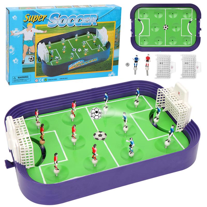 Cross-Border Two-Player Educational Soccer Field Game for Kids and Parents
