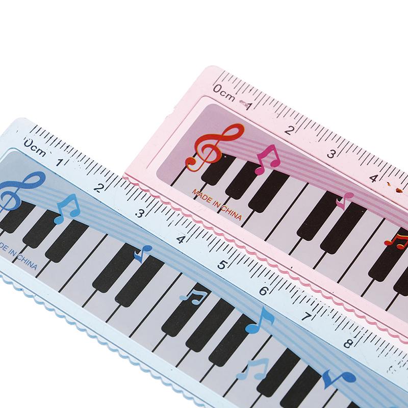1Pc Music Ruler Primary School Students Painting Measuring Scale Creative Ruler
