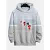 Autumn And Winter Animal Men's Hoodie Japanese Style Harajuku Art Casual Sports Hoodie Pattern Autumn And Winter