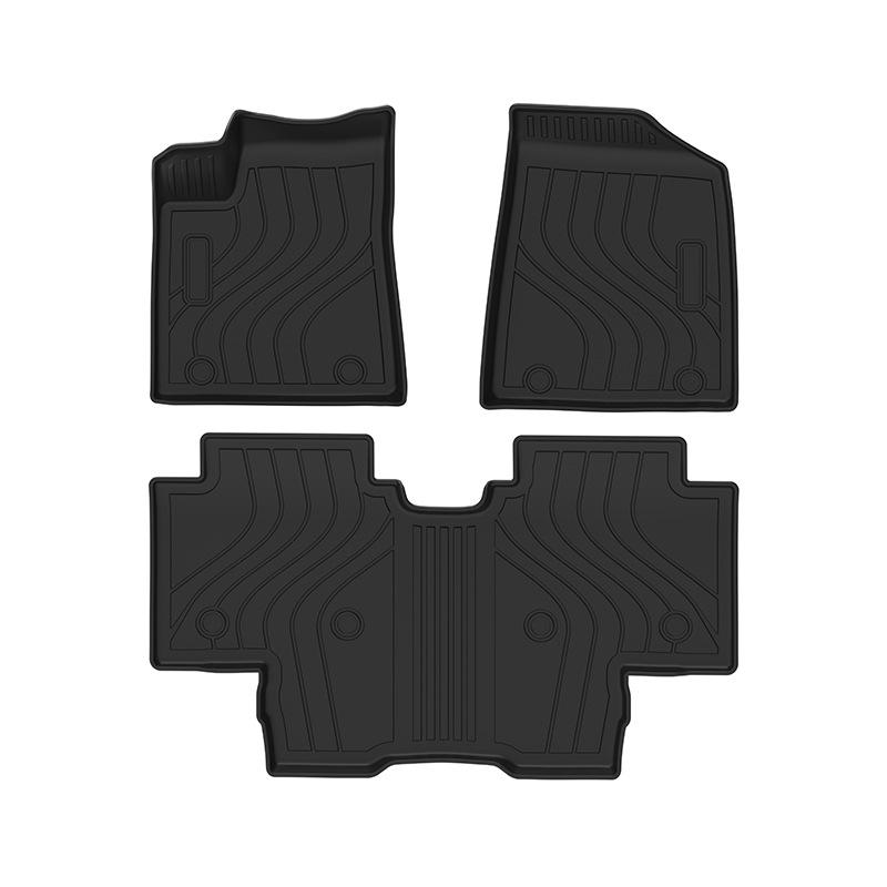 Geely Xingyuan TPE Mats: Durable, Waterproof, Eco-Friendly Foot, Trunk, and Backrest Mats for 24-Year Model.