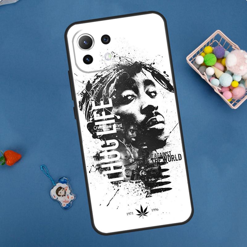 Tupac 2pac Shakur Case For Xiaomi 14 13 15 Ultra 11T 12T 13T 14T Pro POCO X7 Pro X3 X5 F5 F6 M6 X6 Pro Cover