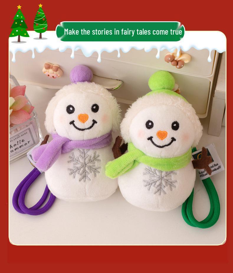 Cross-Border Cute Cartoon Christmas Snowman Plush Toy Ragdoll - Perfect Winter Companion & Gift