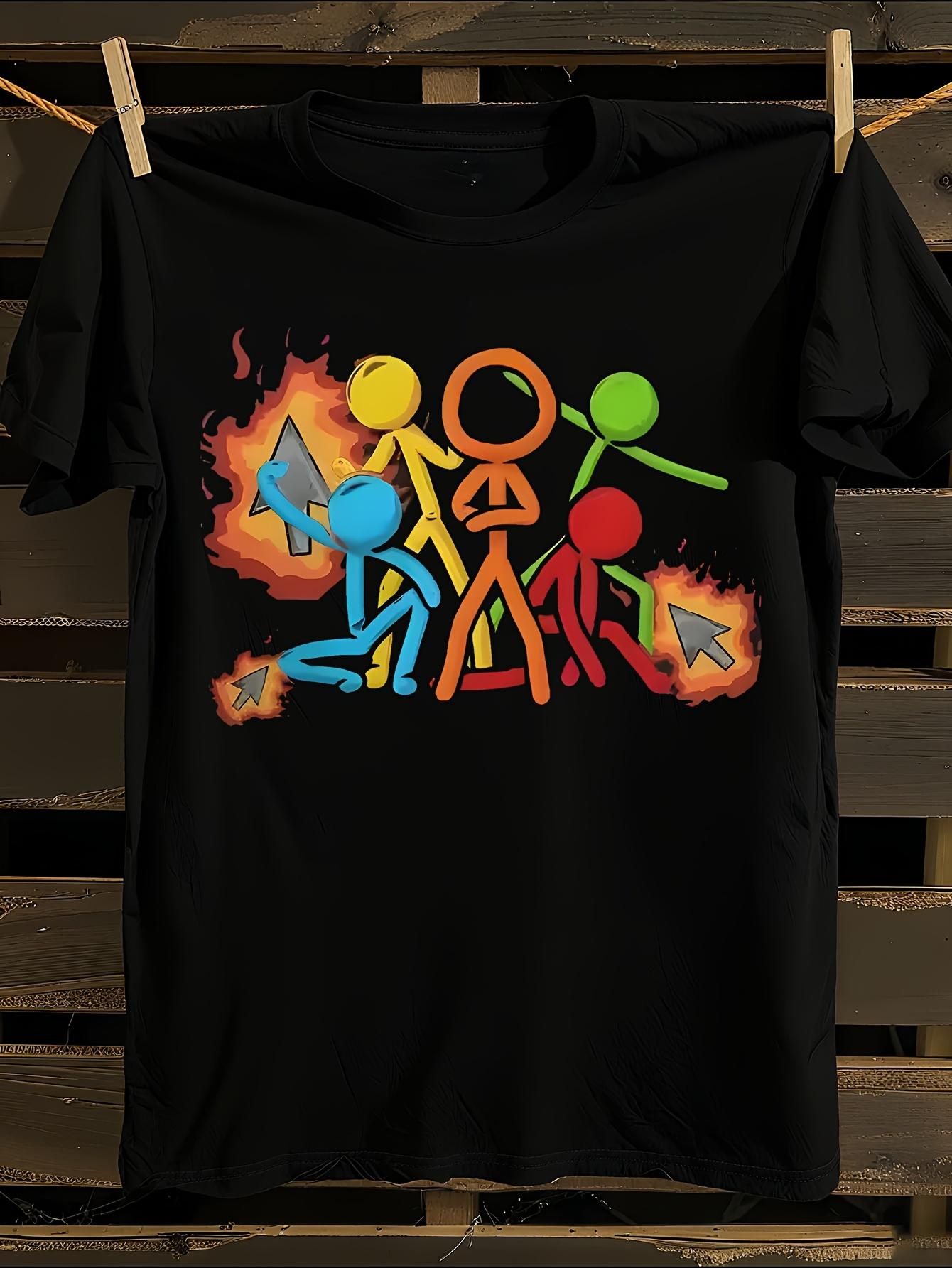 Alan Becker Game Inspired T-shirt XXL