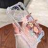For iPhone 17 Air 11 13 15 12 14 16 Pro Max XS XR X 8 7 Plus 17E Floral And Leaf Graphics Transparent Soft TPU Phone Case Cover